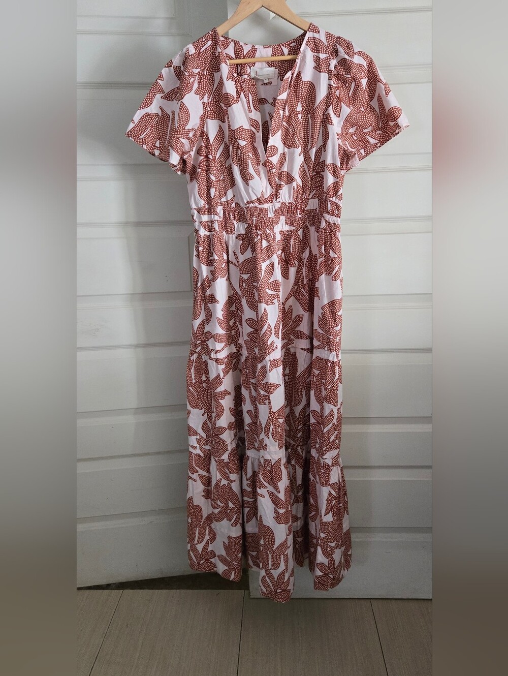 Anthropologie SOMERSET Maxi Dress Sz XL - Picture 2 of 6